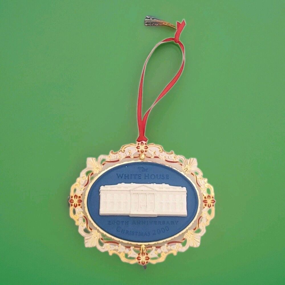 The White House Historical Association Christmas 2000 Ornament 200th Anniversary